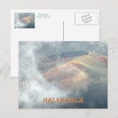 " HALEAKALA IN DE KLEUTEN " BRIEFKAART (Voorkant / Achterkant)