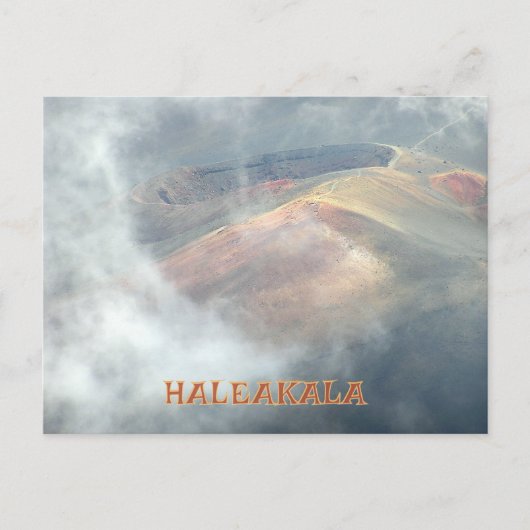" HALEAKALA IN DE KLEUTEN " BRIEFKAART (Voorkant)