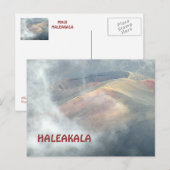 " HALEAKALA IN DE KLEUTEN " BRIEFKAART (Voorkant / Achterkant)