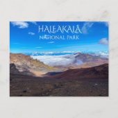 Haleakala-krater, top, Nationaal park Haleakala Briefkaart (Voorkant)