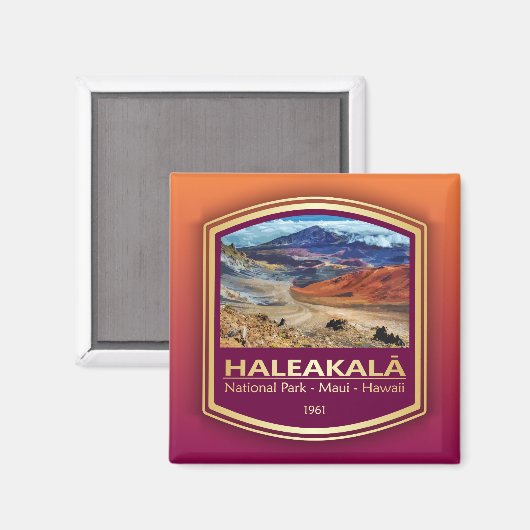 Haleakala Magneet (Voorkant / Achterkant)