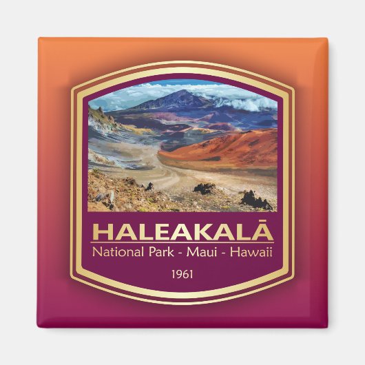 Haleakala Magneet (Voorkant)