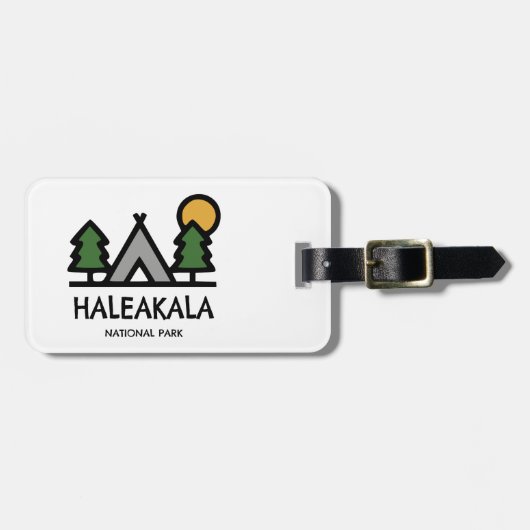 Haleakala National Park Bagagelabel (Voorkant horizontaal)