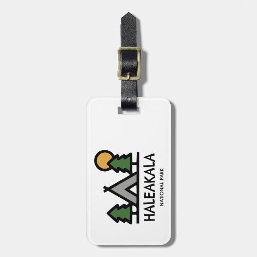 Haleakala National Park Bagagelabel (Voorkant verticaal)