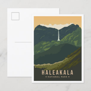 Haleakala National Park Hawaii VS Reis Briefkaart