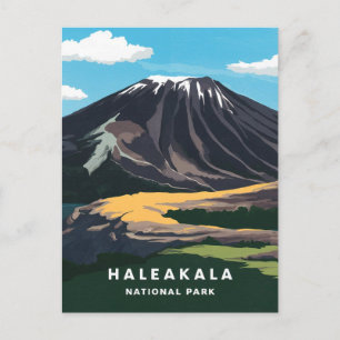 Haleakala National Park Illustratie Briefkaart