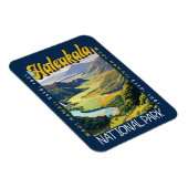 Haleakala National Park Illustratie noodlijdend Magneet (Rechterzijde)