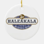 Haleakala National Park Keramisch Ornament (Achterkant)