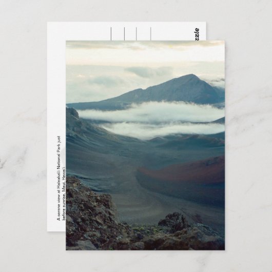 Haleakalā National Park, Maui, Hawaï - Briefkaart (Voorkant / Achterkant)