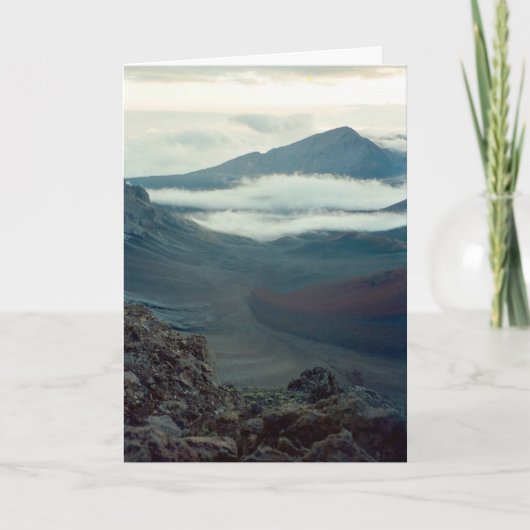 Haleakalā National Park, Maui, Hawaï - Kaart (Voorkant)