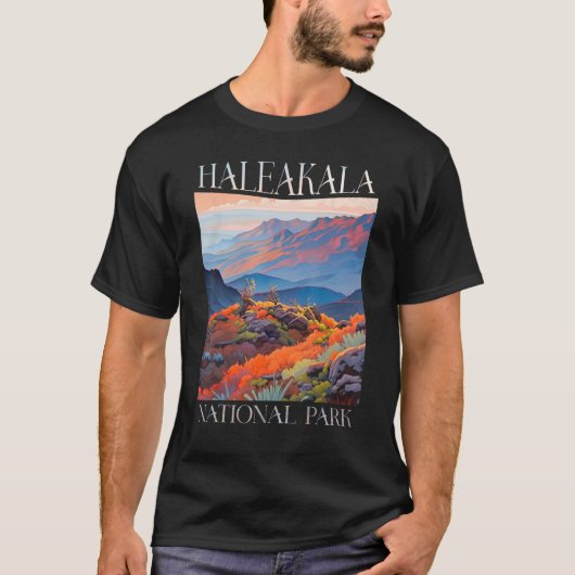 Haleakala National Park Maui Hawaii Nature Hiking  T-shirt (Voorkant)