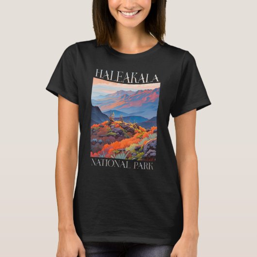 Haleakala National Park Maui Hawaii Nature Hiking  T-shirt (Voorkant)