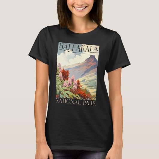 Haleakala National Park Maui Hawaii Nature Hiking  T-shirt (Voorkant)