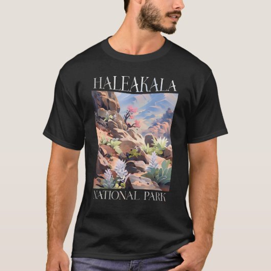 Haleakala National Park Maui Hawaii Nature Hiking  T-shirt (Voorkant)