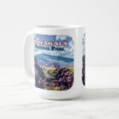Haleakala National Park Maui Volcano Hawaii Koffiemok (Voorkant links)