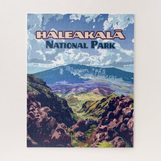 Haleakala National Park Maui Volcano Hawaii Legpuzzel (Verticaal)