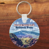 Haleakala National Park Maui Volcano Hawaii Sleutelhanger (Voorkant)