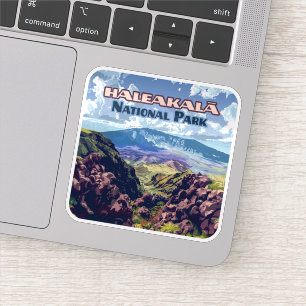 Haleakala National Park Maui Volcano Hawaii Sticker