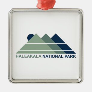 Haleakala National Park Mountain Sun Metalen Ornament