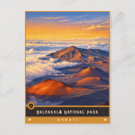 Haleakalā National Park | Oude ansichtkaart Briefkaart