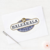 Haleakala National Park Ovale Sticker (Envelop)