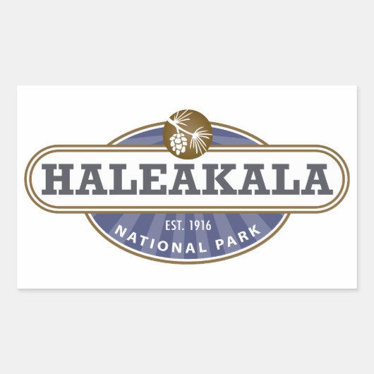 Haleakala National Park Rechthoekige Sticker (Voorkant)
