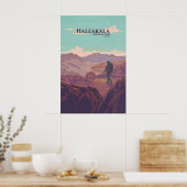 Haleakalā National Park Reisposter Poster (Keuken)