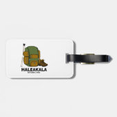 Haleakala National Park rugzak Bagagelabel (Achterkant horizontaal)