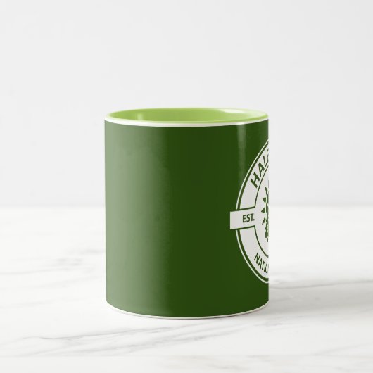 Haleakala National Park Tweekleurige Koffiemok (Center)