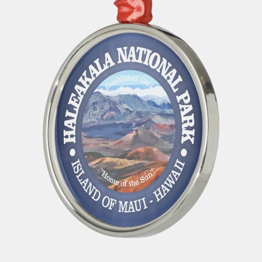Haleakala NP2 Metalen Ornament (Links)