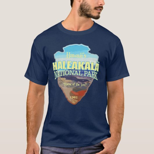 Haleakala NP (pijlpunt) T-shirt (Voorkant)
