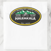 HALEAKALA- PAIA, HI -"OVAAL" OVALE STICKER (Tas)