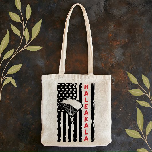  Haleakala Paragliding Skydiving Tote Bag