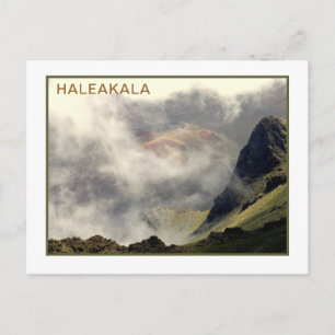 HALEAKALA STIJGT OP DOOR DE WOLKEN BRIEFKAART