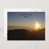 Haleakala Sunrise Briefkaart (Voorkant / Achterkant)