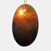 Haleakala Sunrise in Hawaii Keramisch Ornament (Links)