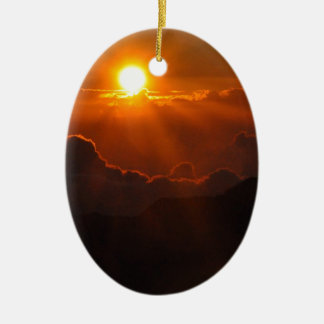 Haleakala Sunrise in Hawaii Keramisch Ornament