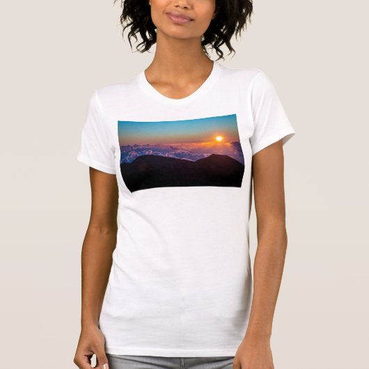 Haleakala Sunrise Maui Hawaii T-shirt (Voorkant)