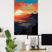 Haleakala Sunrise Poster (Thuiskantoor)