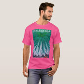 Haleakala Travel Poster T-shirt (Voorkant volledig)