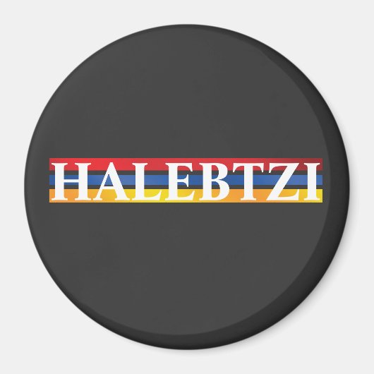Halebtzi Magnet (Voorkant)