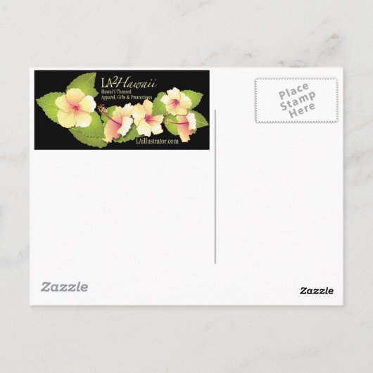 Haleiwa Briefkaart (Achterkant)
