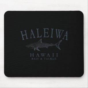 Haleiwa hawaii haai retro leisteen kunst vissen muismat