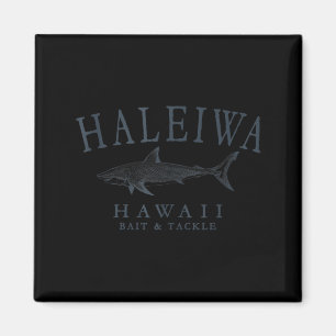 Haleiwa hawaii haai retro leisteen kunst vissen ta magneet