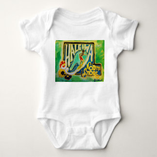 Haleiwa Hawaii Hula Aloha baby Romper
