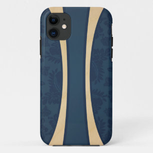 Haleiwa Hawaiian Striped Surfboard Maple Case-Mate iPhone Case
