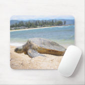 Haleiwa Honu op vorige dag Muismat (Met muis)