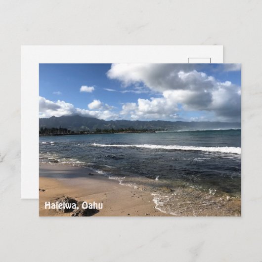 Haleiwa North Shore Oahu  Briefkaart (Voorkant / Achterkant)