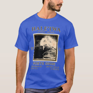 Haleiwa North Shore Oahu Hawaï surf eiland Bea T-shirt