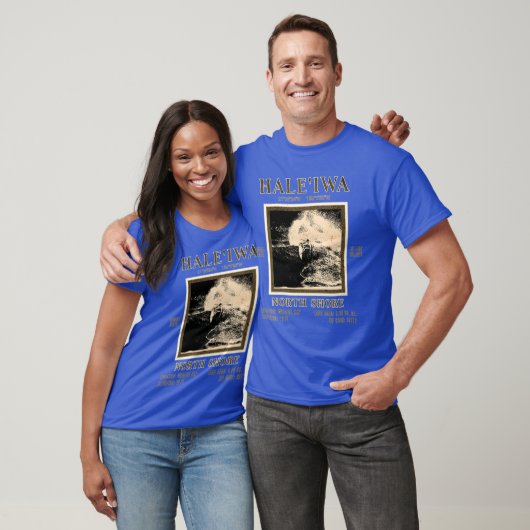 Haleiwa North Shore Oahu Hawaii Surfing Island Bea T-shirt (Unisex)